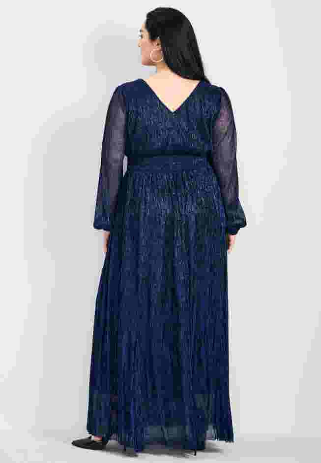 Lucia Plisse Maxi Dress image number 1