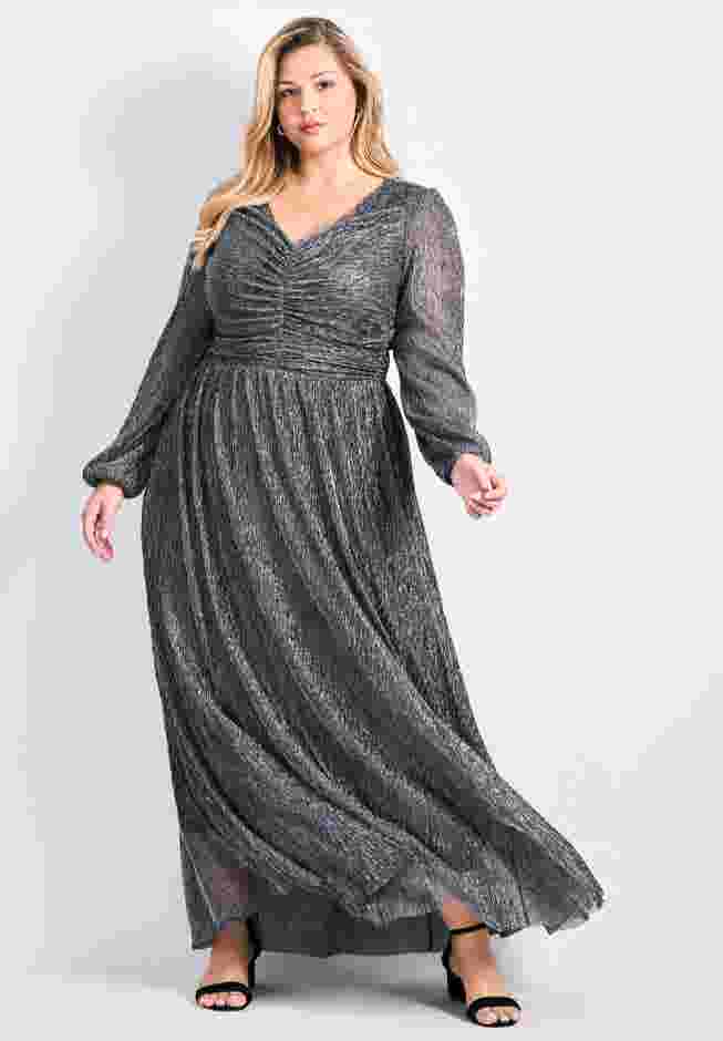 Lucia Plisse Maxi Dress image number 0