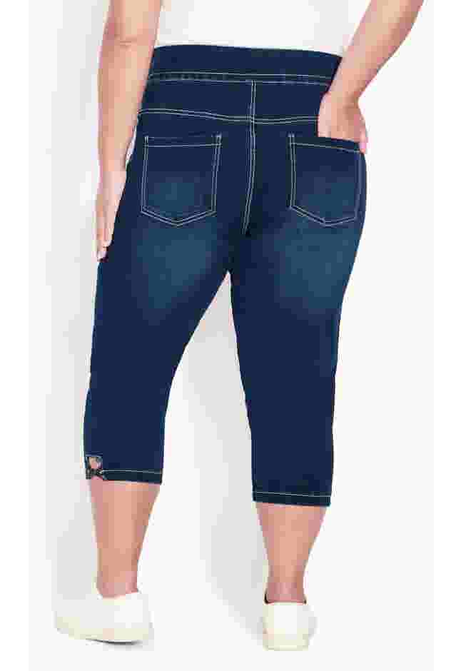 Butter Denim Lattice Jean image number 1