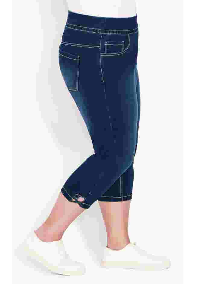 Butter Denim Lattice Jean image number 5