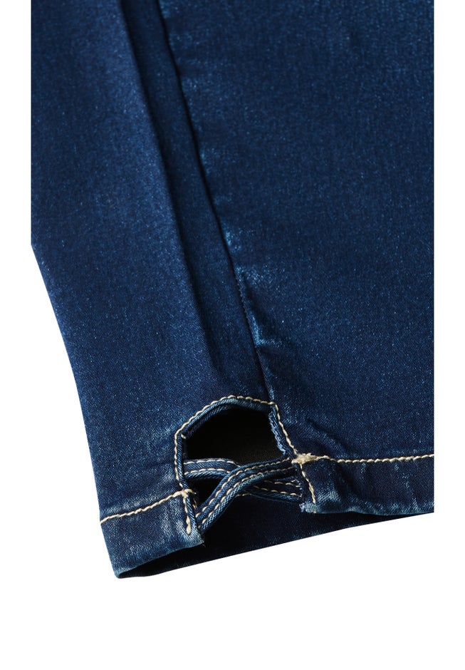 Butter Denim Lattice Jean image number 7