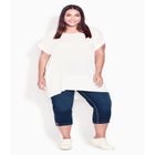 Butter Denim Lattice Jean image number null