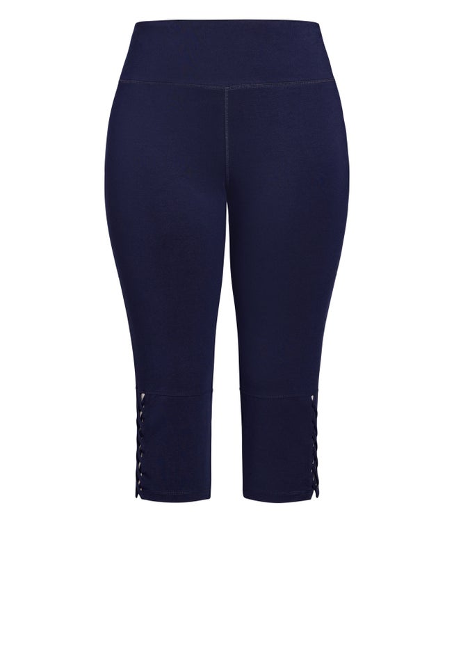 Cross Hem Legging image number null