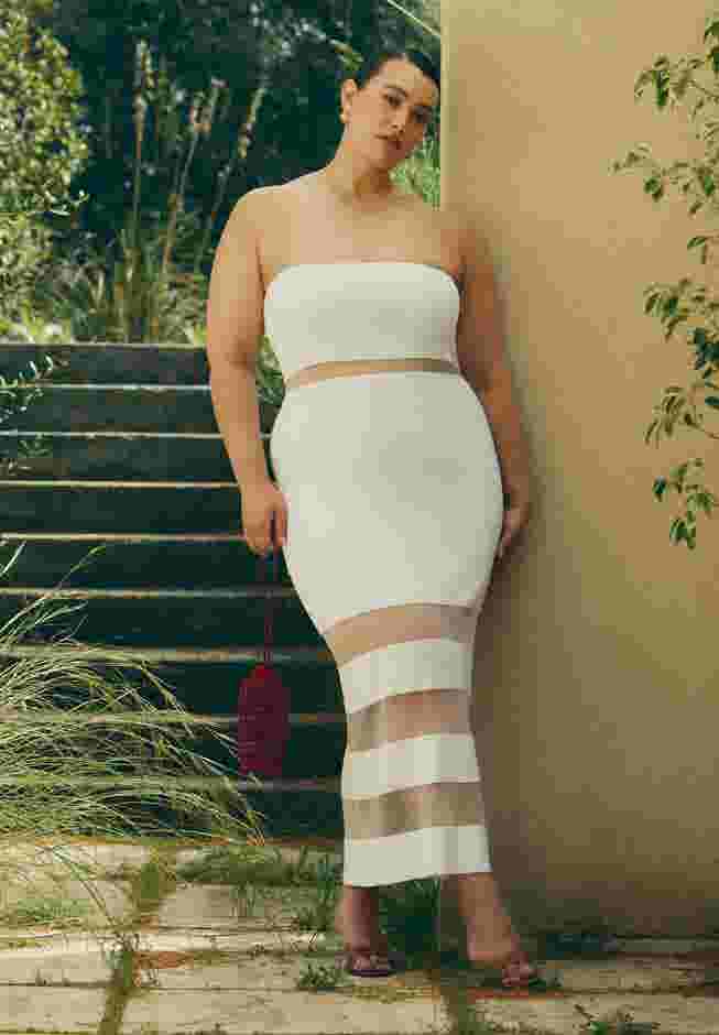 Sheer Panel Maxi Dress image number 0