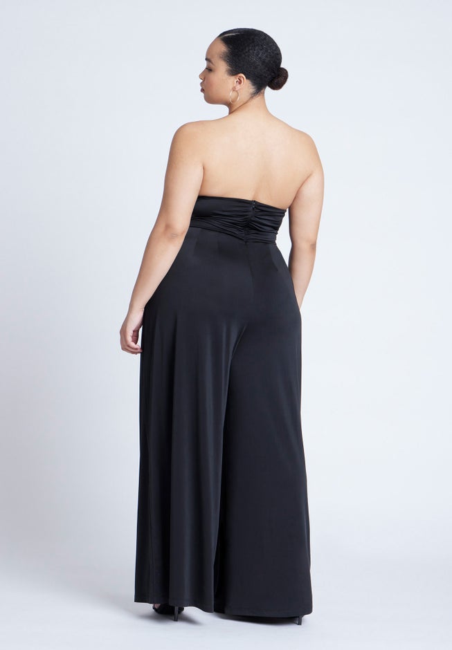 Twist Detail Jumpsuit With Cutout image number 1