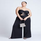 Twist Detail Jumpsuit With Cutout image number null