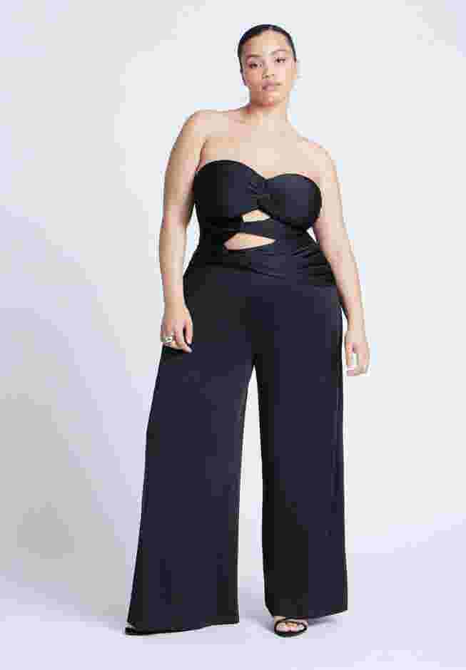 Twist Detail Jumpsuit With Cutout image number 0