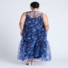 Floral Pattern Tank Dress image number null