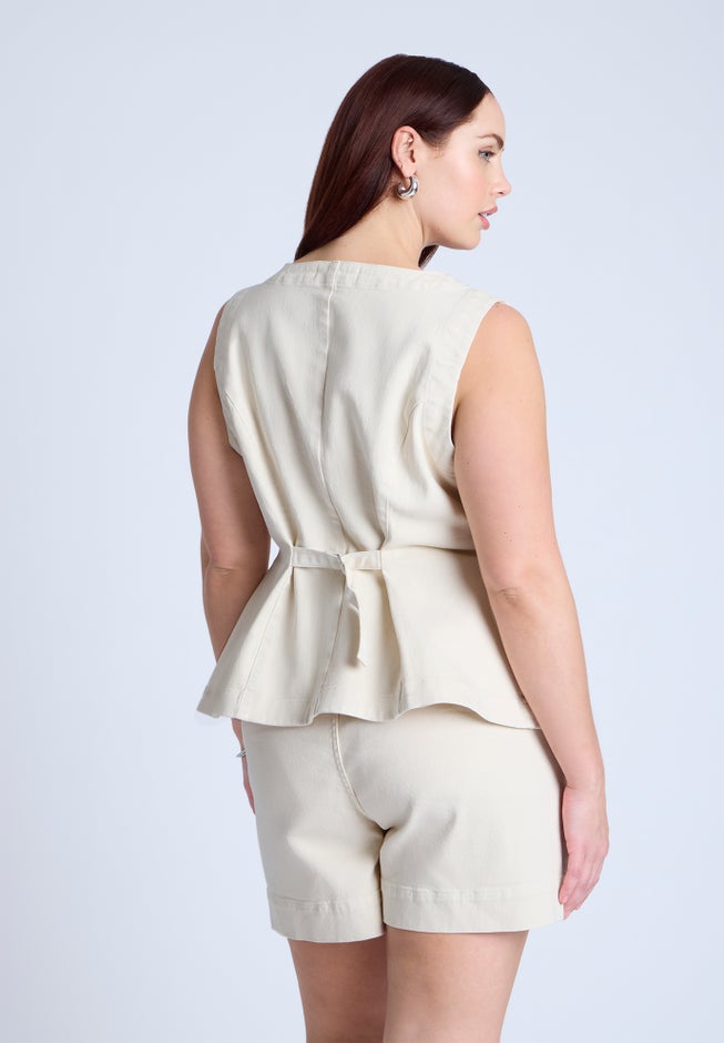 Denim Vest image number 1