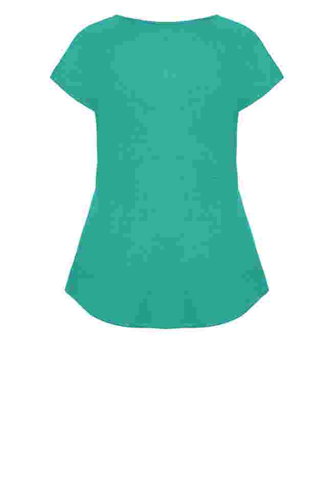 3 Bar V-Neck Top image number 5
