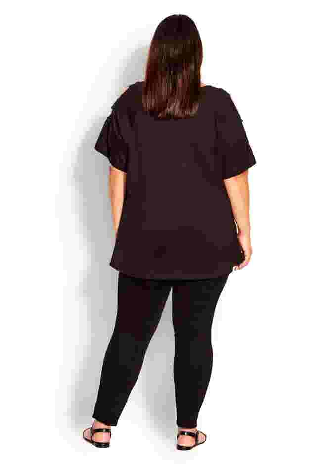 Crochet Cut Out Top image number 4