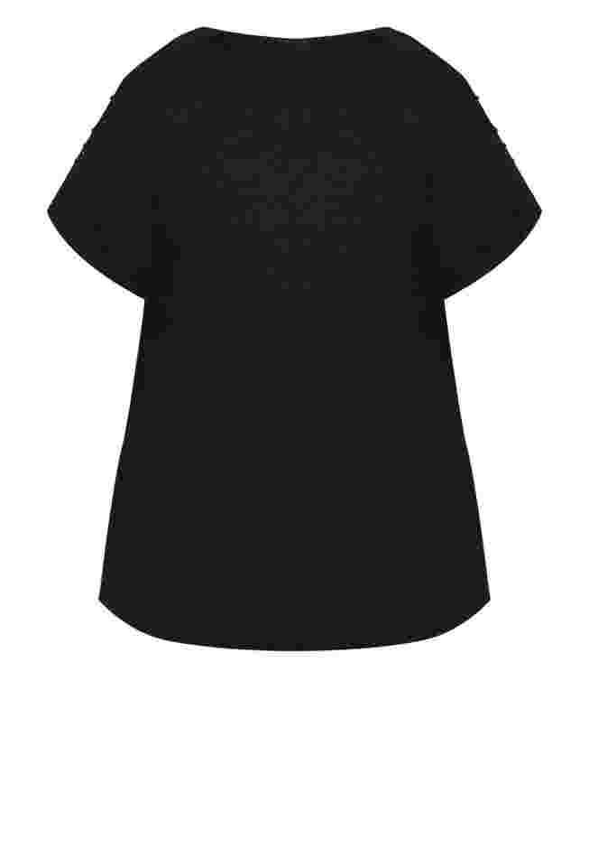 Crochet Cut Out Top image number 6