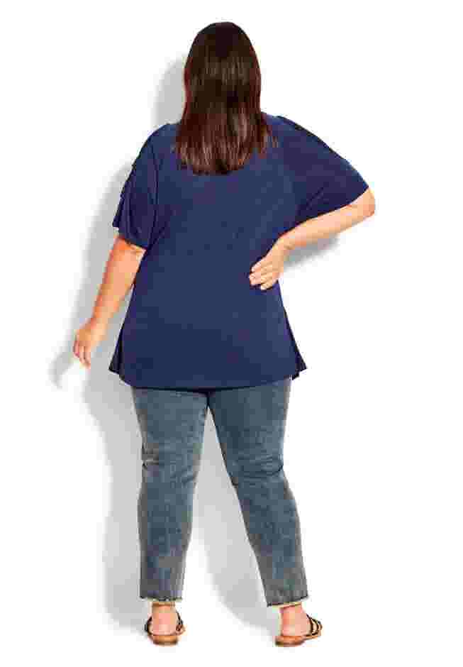 Crochet Cut Out Top image number 3