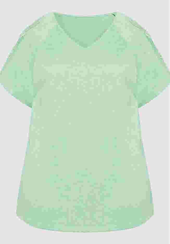 Crochet Cut Out Top image number 1