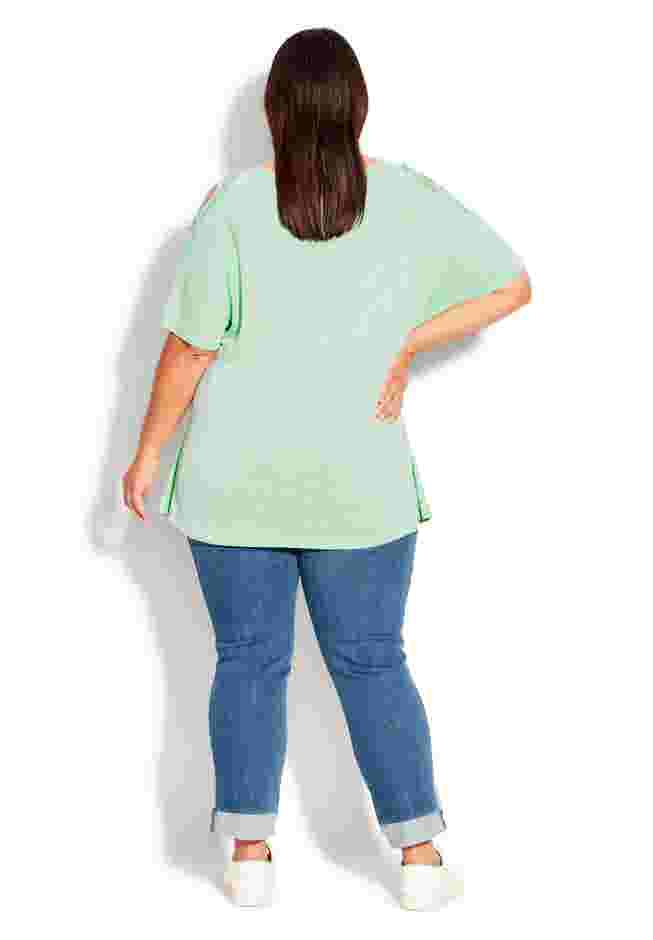 Crochet Cut Out Top image number 6