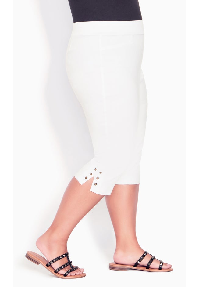 Gracie Eyelet Capri image number null