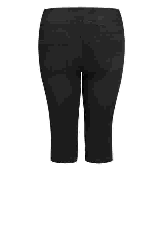 Butter Denim Pull On Crop Jean image number 6