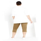 Butter Denim Pull On Crop Jean image number null