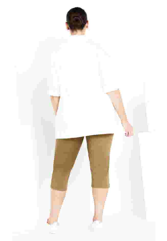 Butter Denim Pull On Crop Jean image number 5