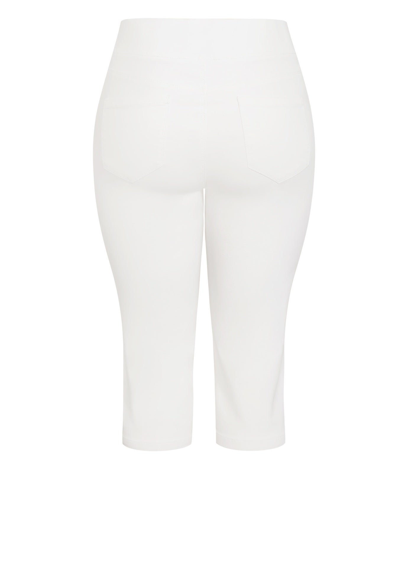 Butter Denim Pull On Crop Jean image number 4