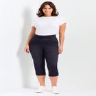 Butter Denim Pull On Crop Jean image number null