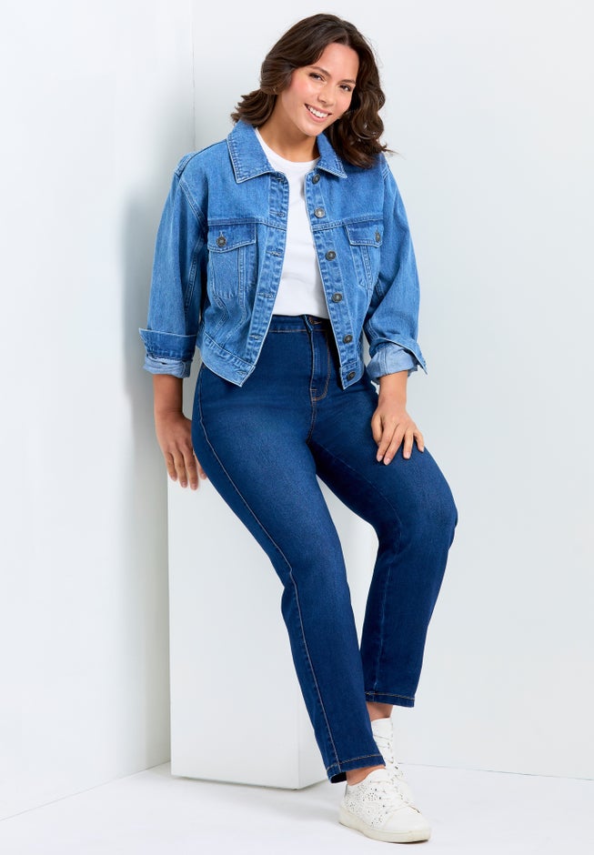Butter Denim Straight Leg Jean image number 3