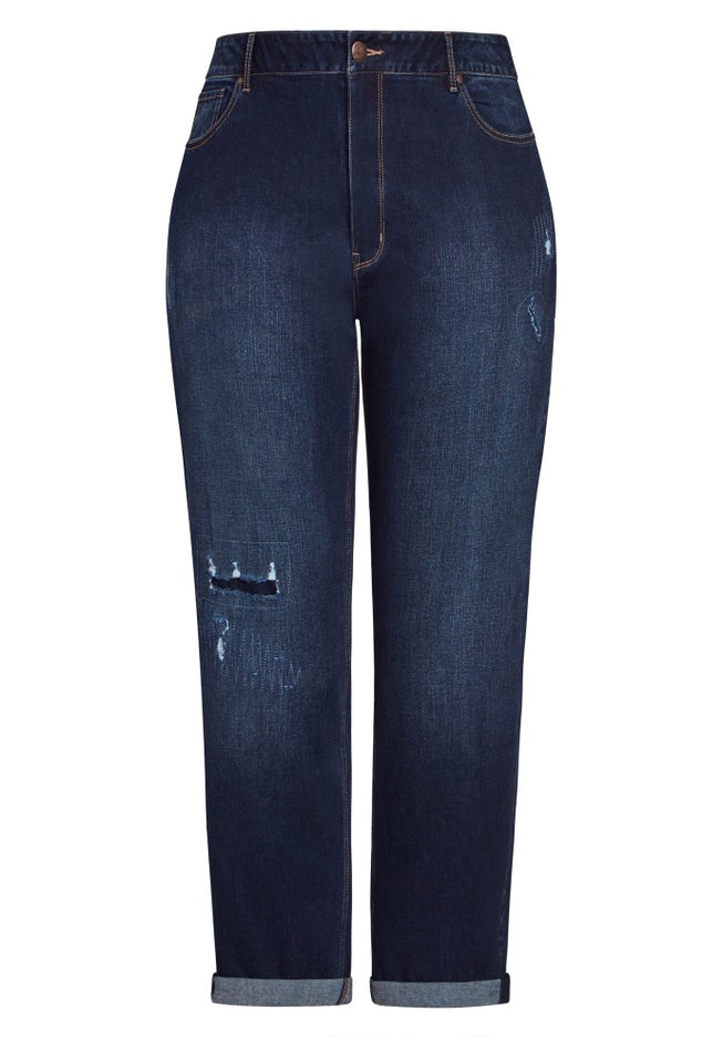 Girlfriend Rip Jean image number 2