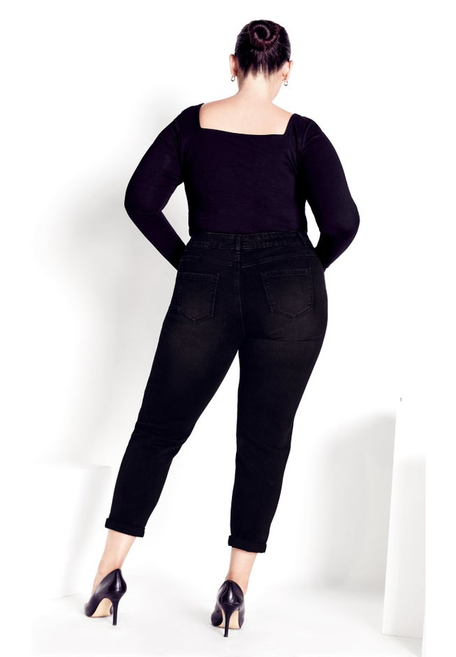 Denim Girlfriend Stretch Jean image number 1