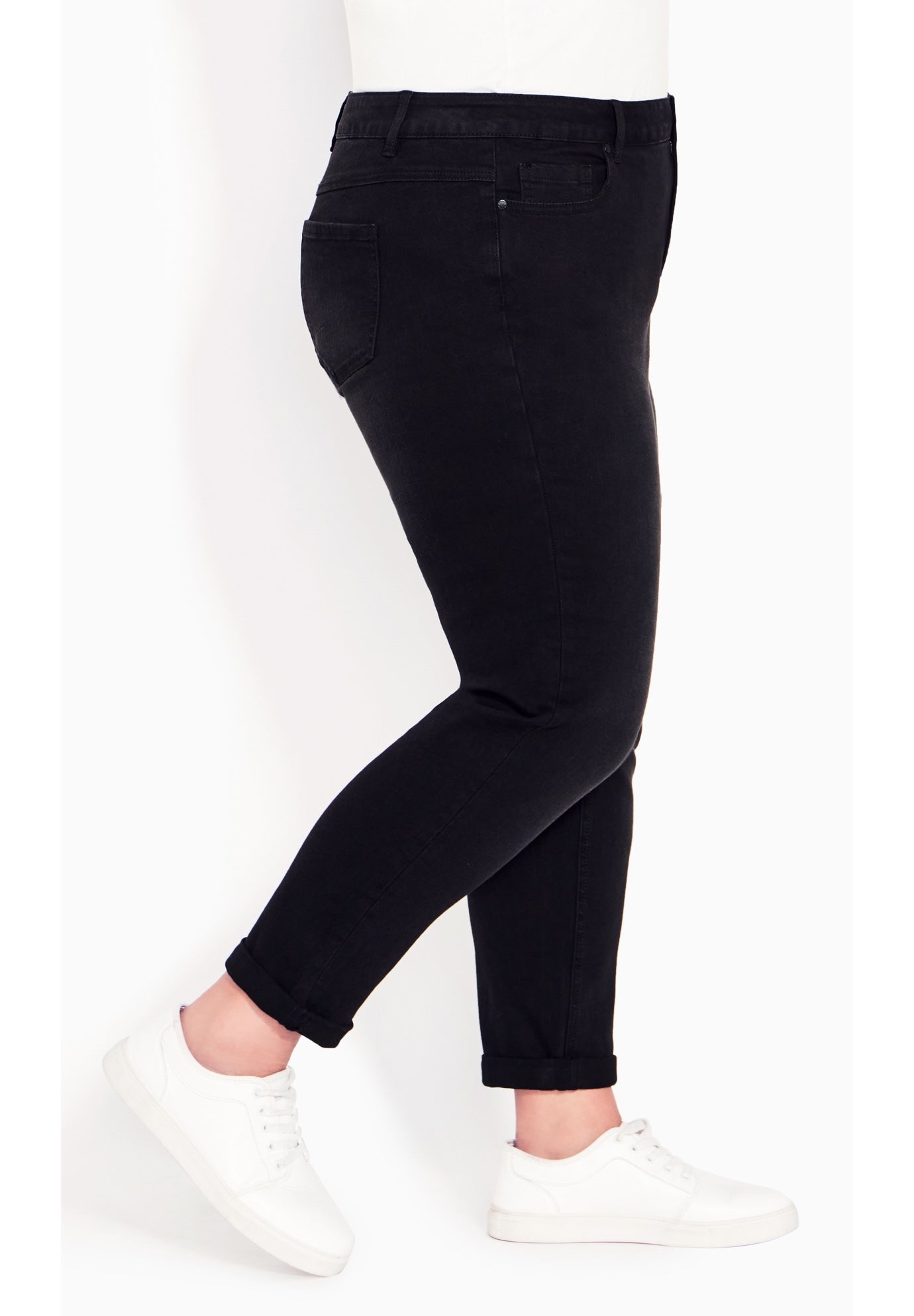 Denim Girlfriend Stretch Jean image number 2