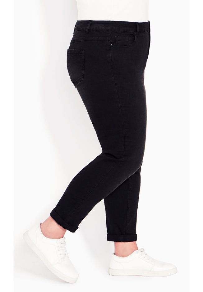 Denim Girlfriend Stretch Jean image number 2