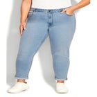 Denim Girlfriend Stretch Jean image number null