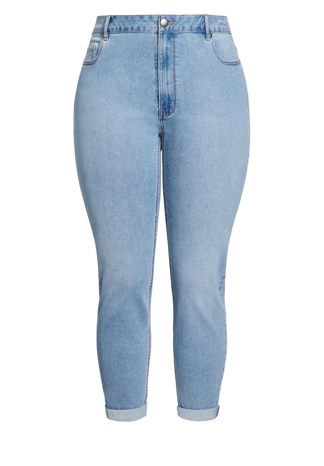 Denim Girlfriend Stretch Jean image number 5