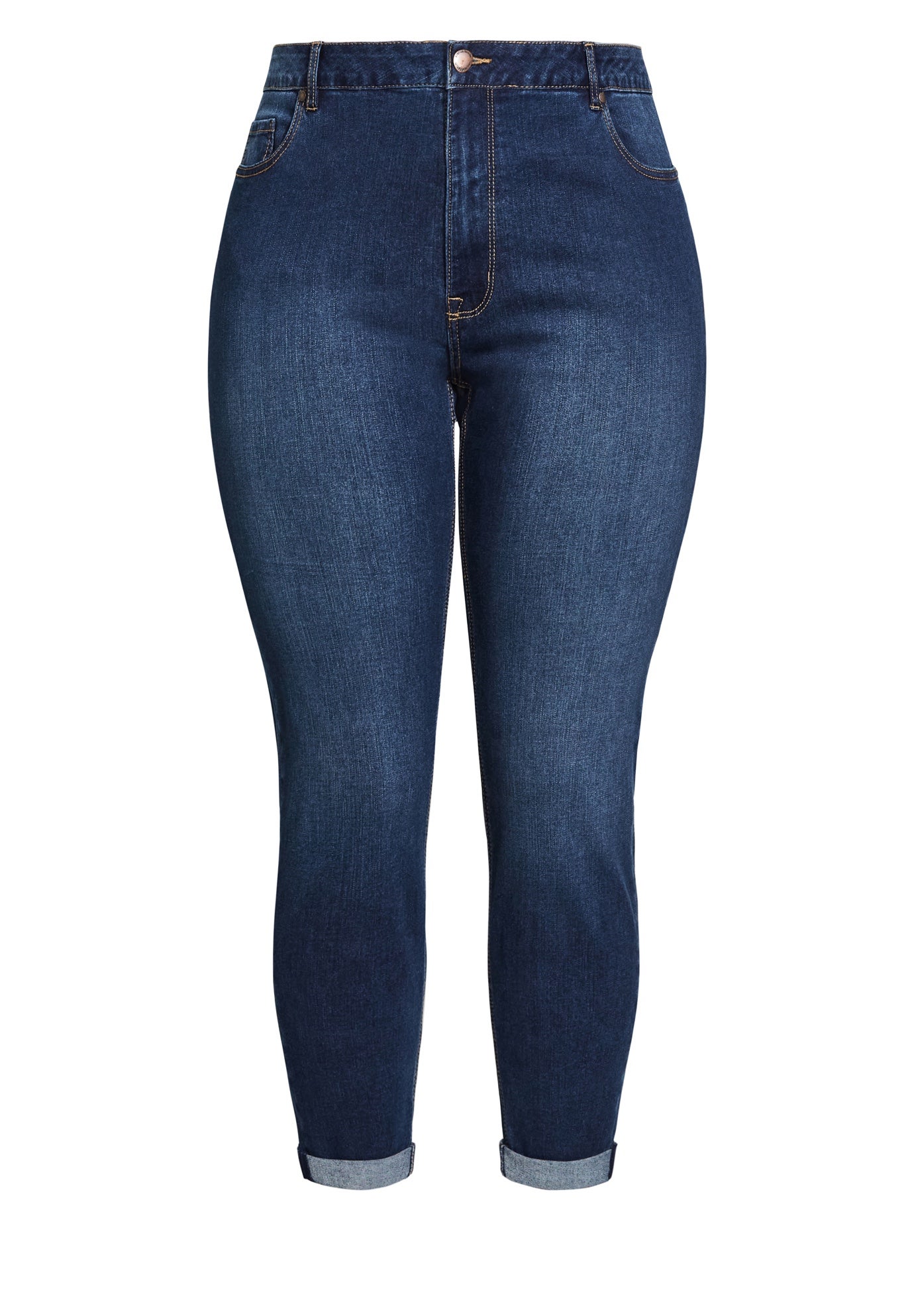 Denim Girlfriend Stretch Jean image number 3