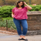 Denim Girlfriend Stretch Jean image number null