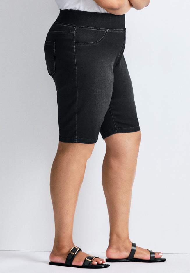 Butter Denim Pull On Short image number 2