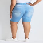 Butter Denim Pull On Short image number null