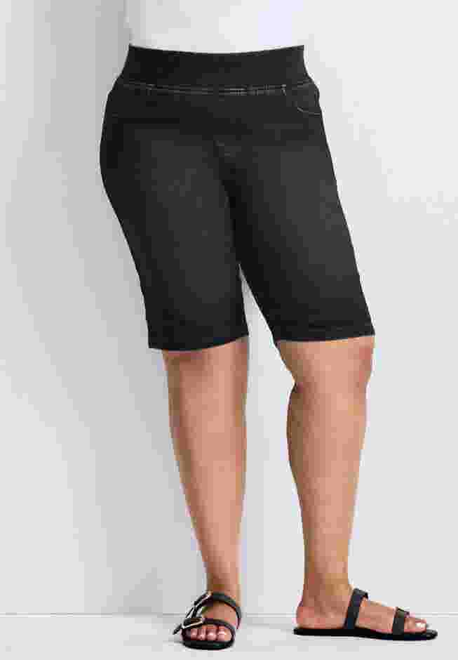 Butter Denim Pull On Short image number 0