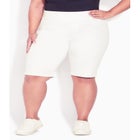 Butter Denim Pull On Short image number null