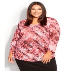 Tie Dye Print Top image number null