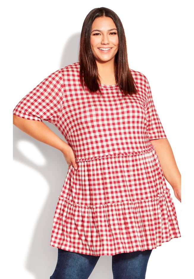 Gus Gingham Top image number 3