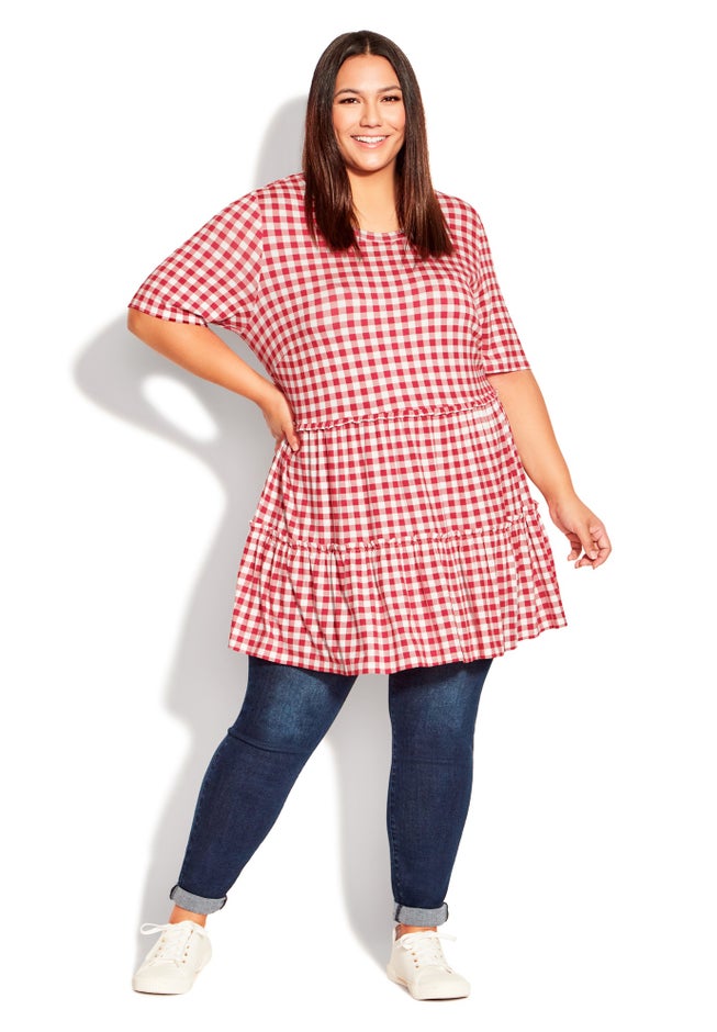 Gus Gingham Top image number 4