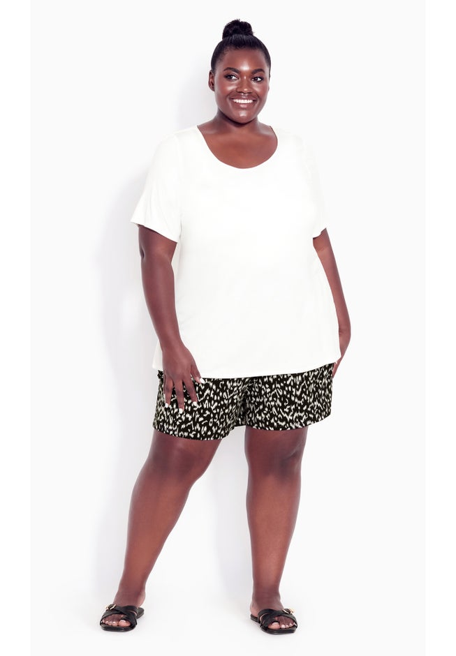 Alisha Knit Print Short image number 0
