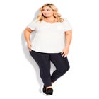 Pima High Rise Legging image number null