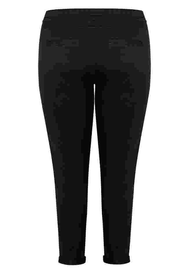 Shay Side Stripe Denim Jogger image number 5
