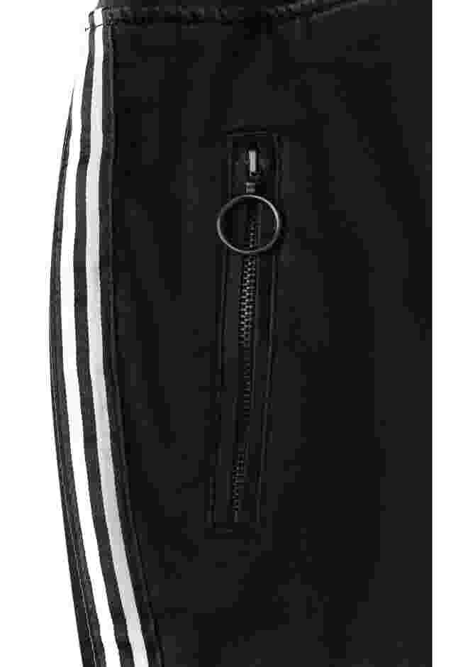 Shay Side Stripe Denim Jogger image number 6