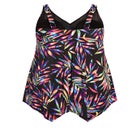 Sharkbite Print Swim Dress image number null