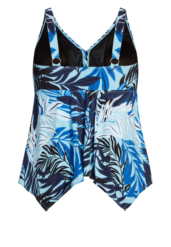 Sharkbite Print Tankini Top image number 3