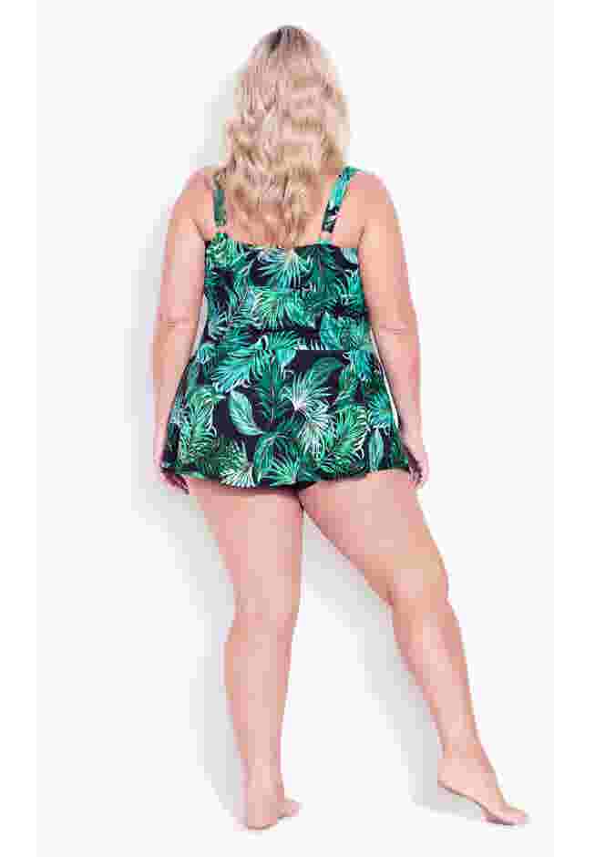 Twist Skirt Print 1 Piece image number 1
