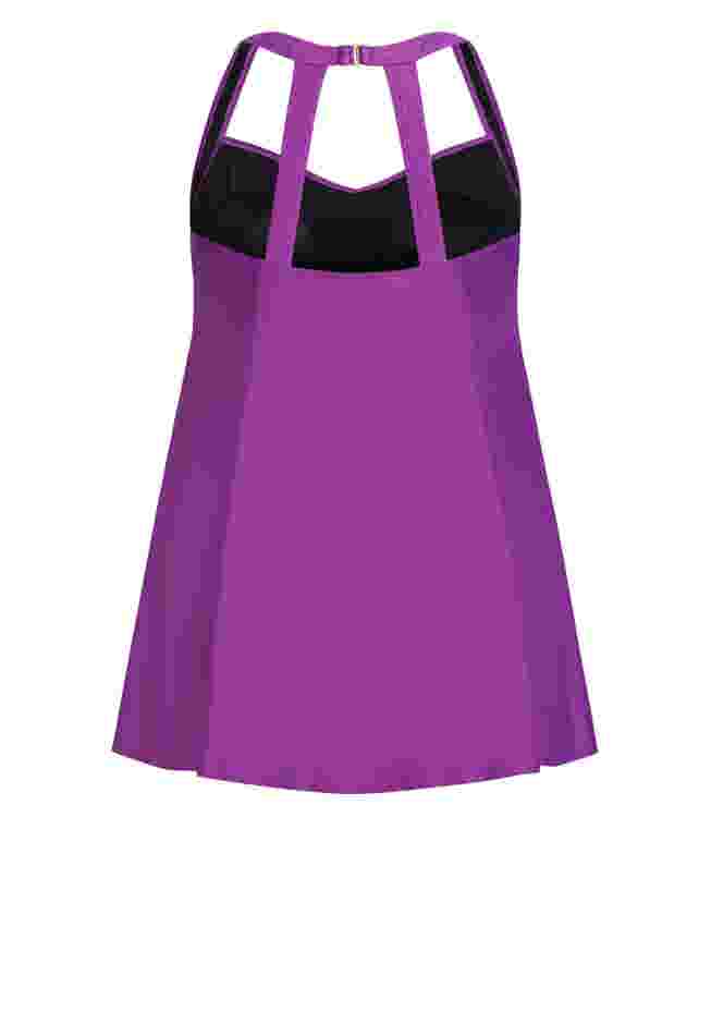 Hi Back Swim Dress image number 3