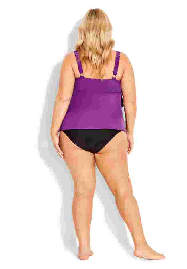 Ruffled Tankini Top image number 1